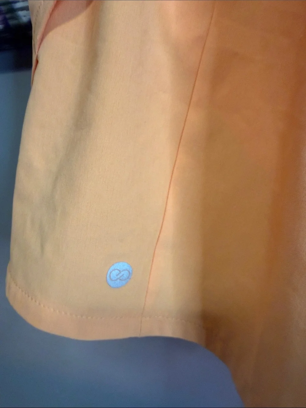 Women’s CALIA Athletic Kick It Up Orange  Shorts Inseam 3” Size S NWT - Picture 3 of 4